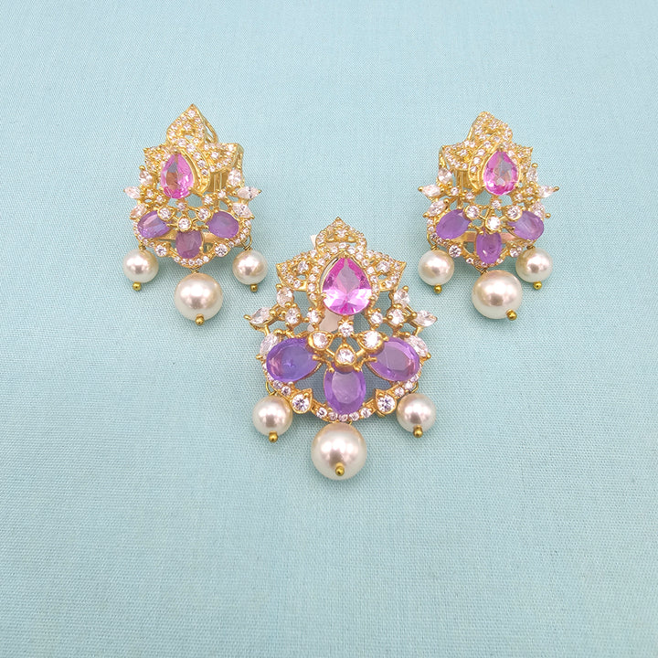 Amethyst Pendant set