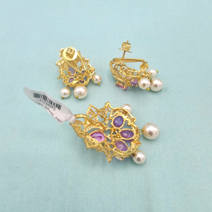 Amethyst Pendant set