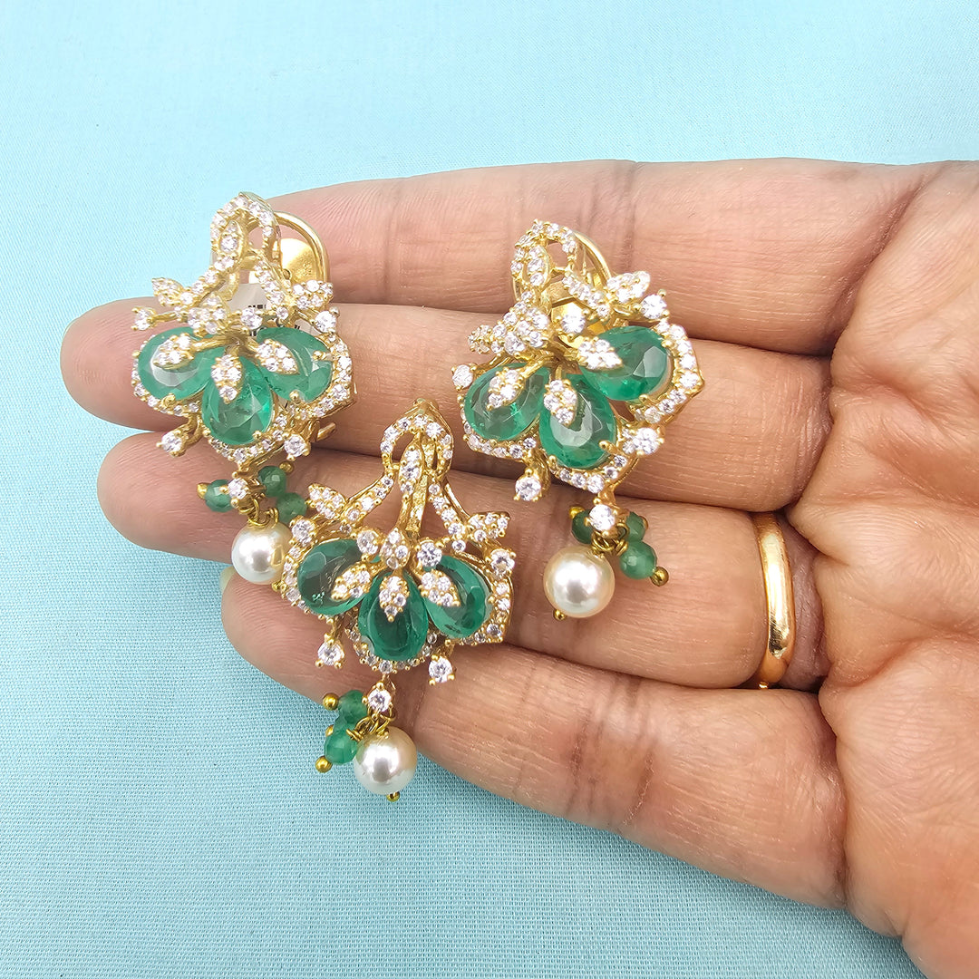 Emerald Pendant set