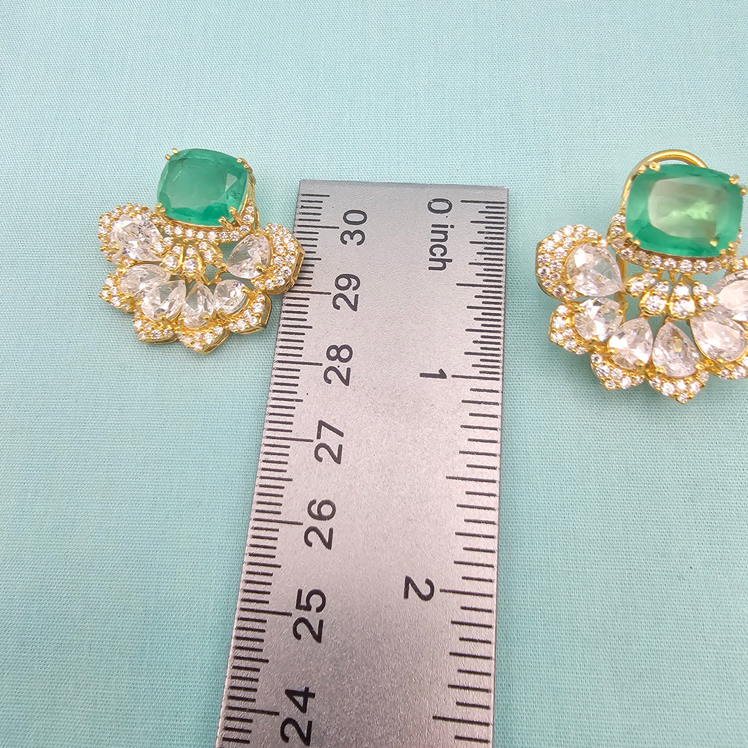 Emerald Pendant Set