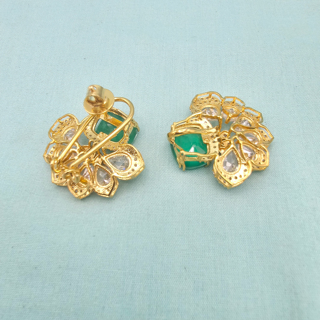 Emerald Pendant Set
