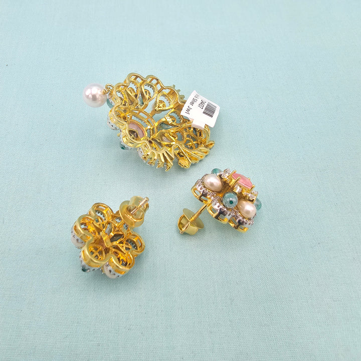 Rose Qts Pendant set