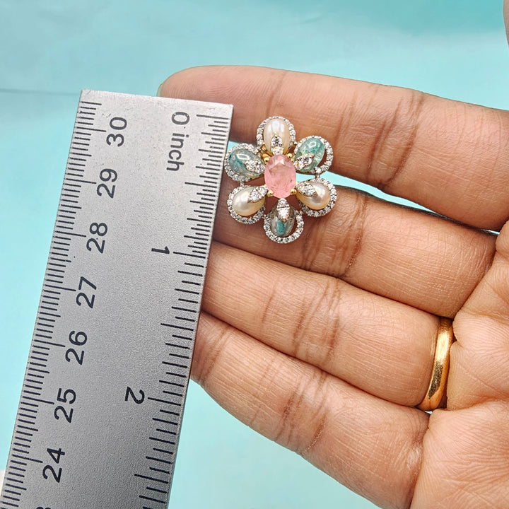 Rose Qts Pendant set
