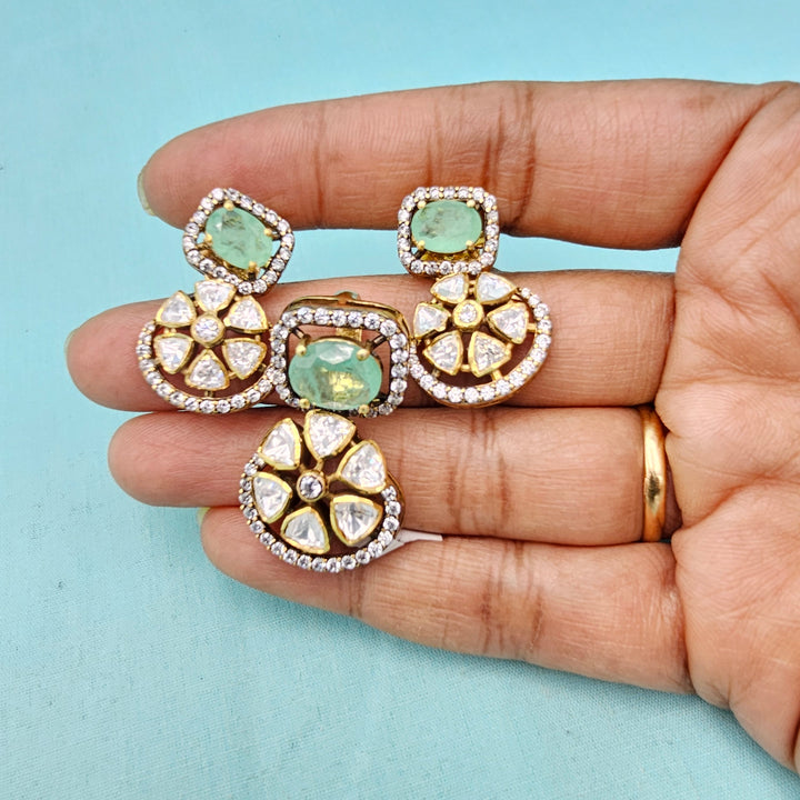 Moissanite Pendant set