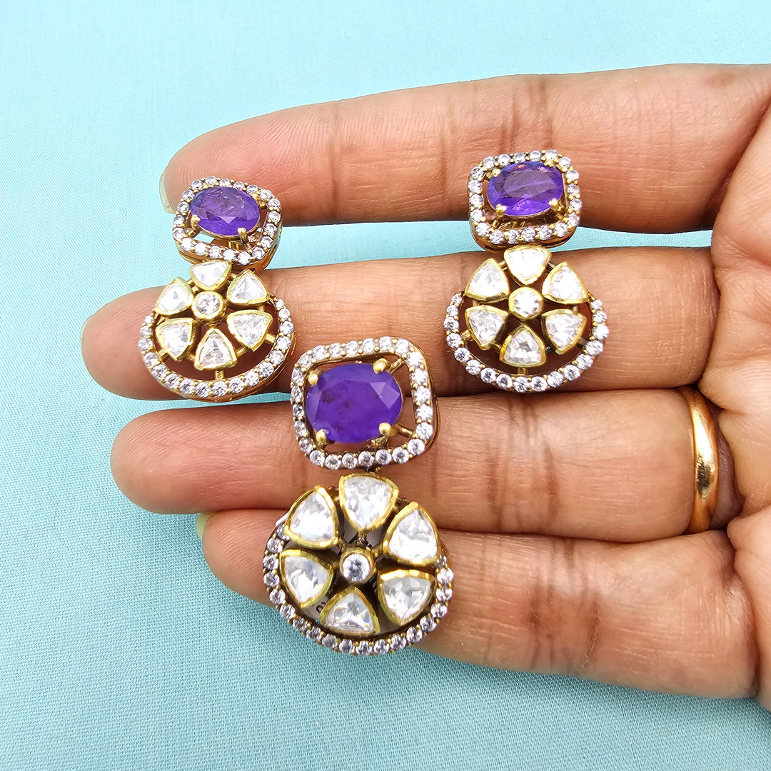 Moissanite Pendant set