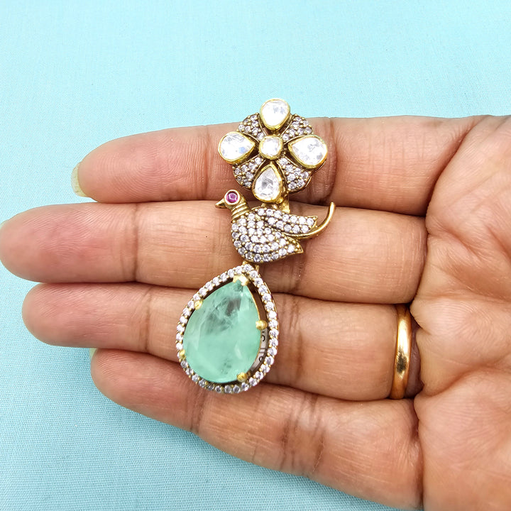 Russian Emerald Pendant set