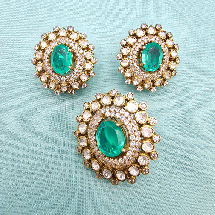 Emerald Pendant set
