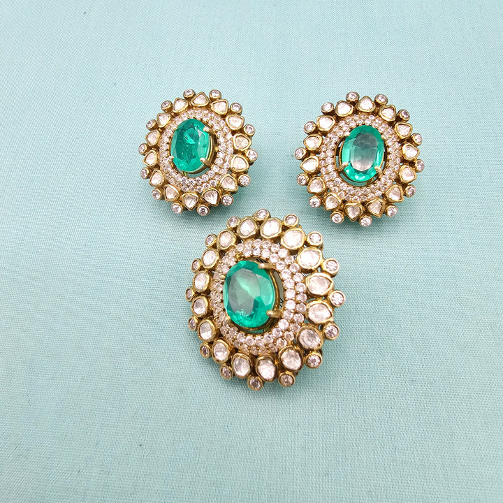 Emerald Pendant set