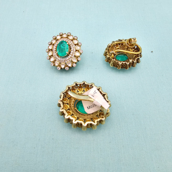 Emerald Pendant set