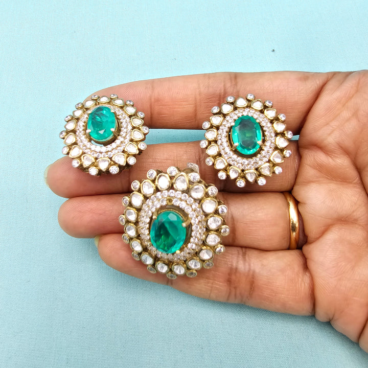 Emerald Pendant set