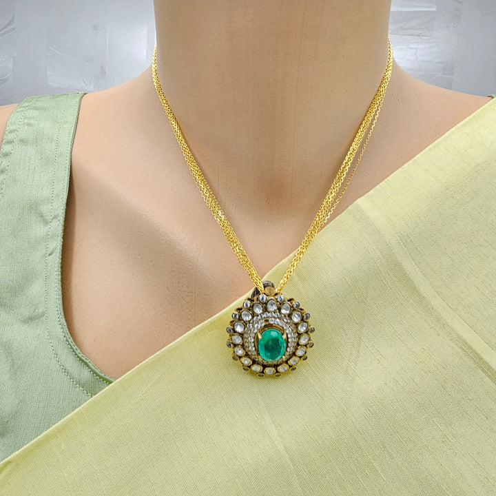 Emerald Pendant set