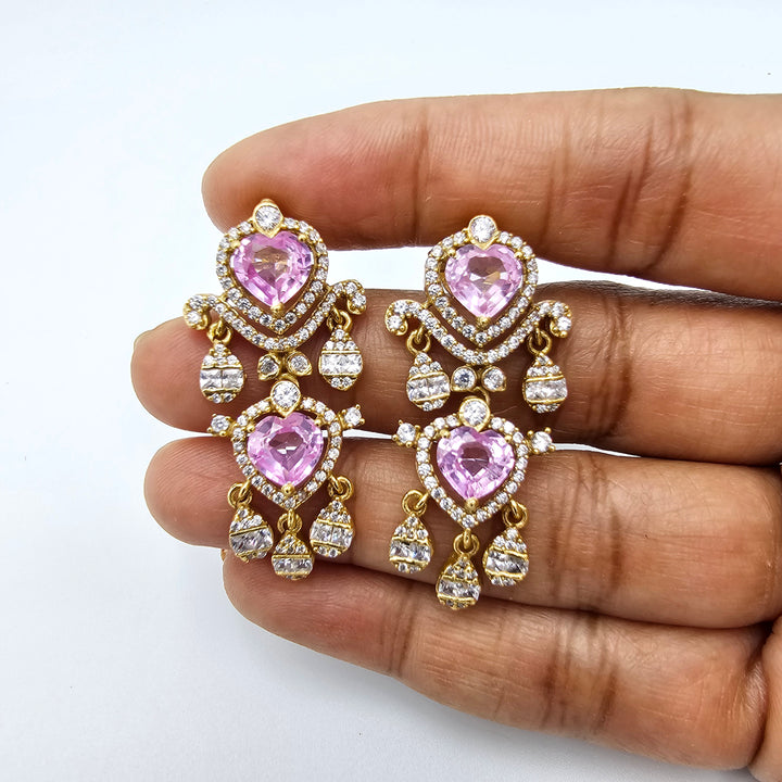 Pink Sapphire Necklace