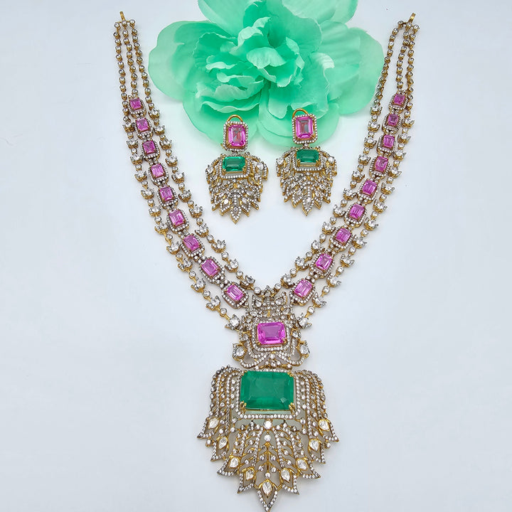 Pink Sapphire Necklace