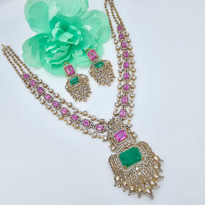 Pink Sapphire Necklace