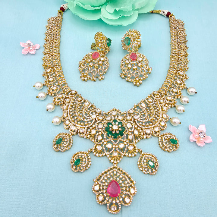 Polki Necklace Set