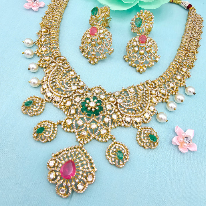 Polki Necklace Set