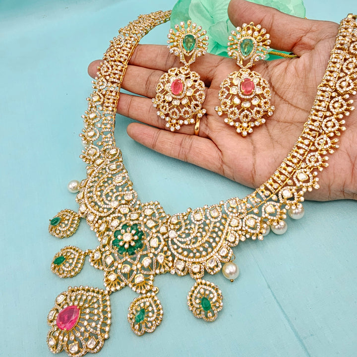 Polki Necklace Set