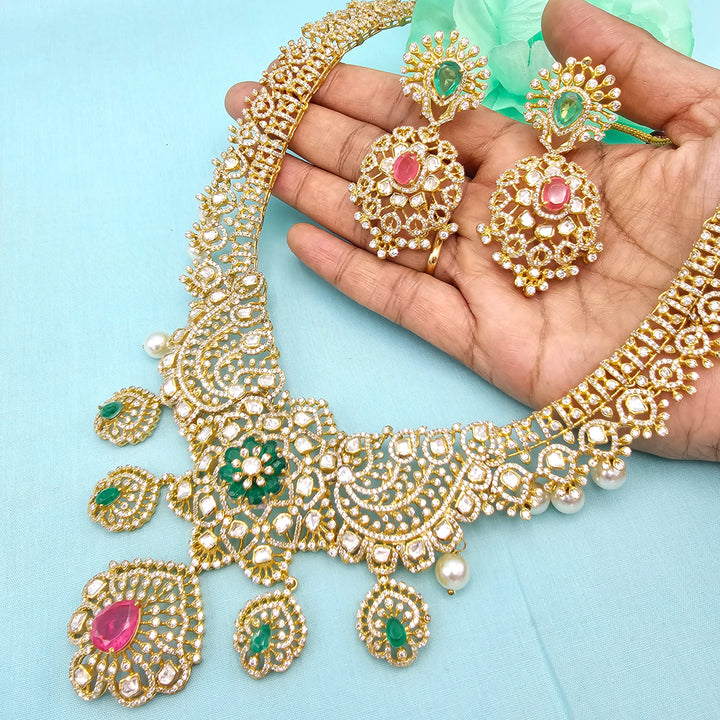 Polki Necklace Set