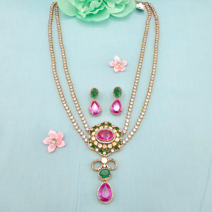 Pink Sapphire Necklace