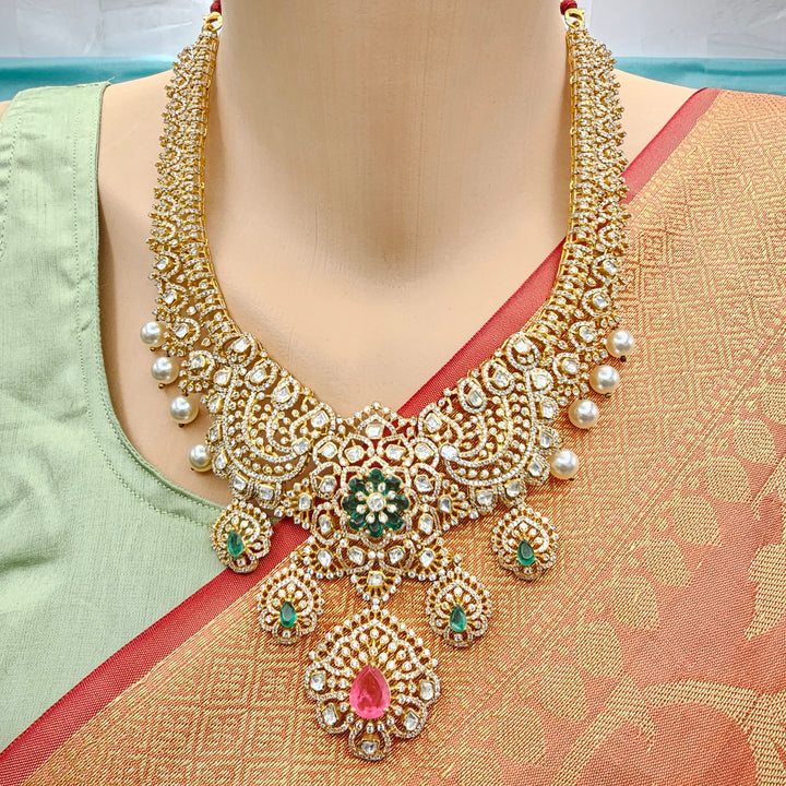 Polki Necklace Set
