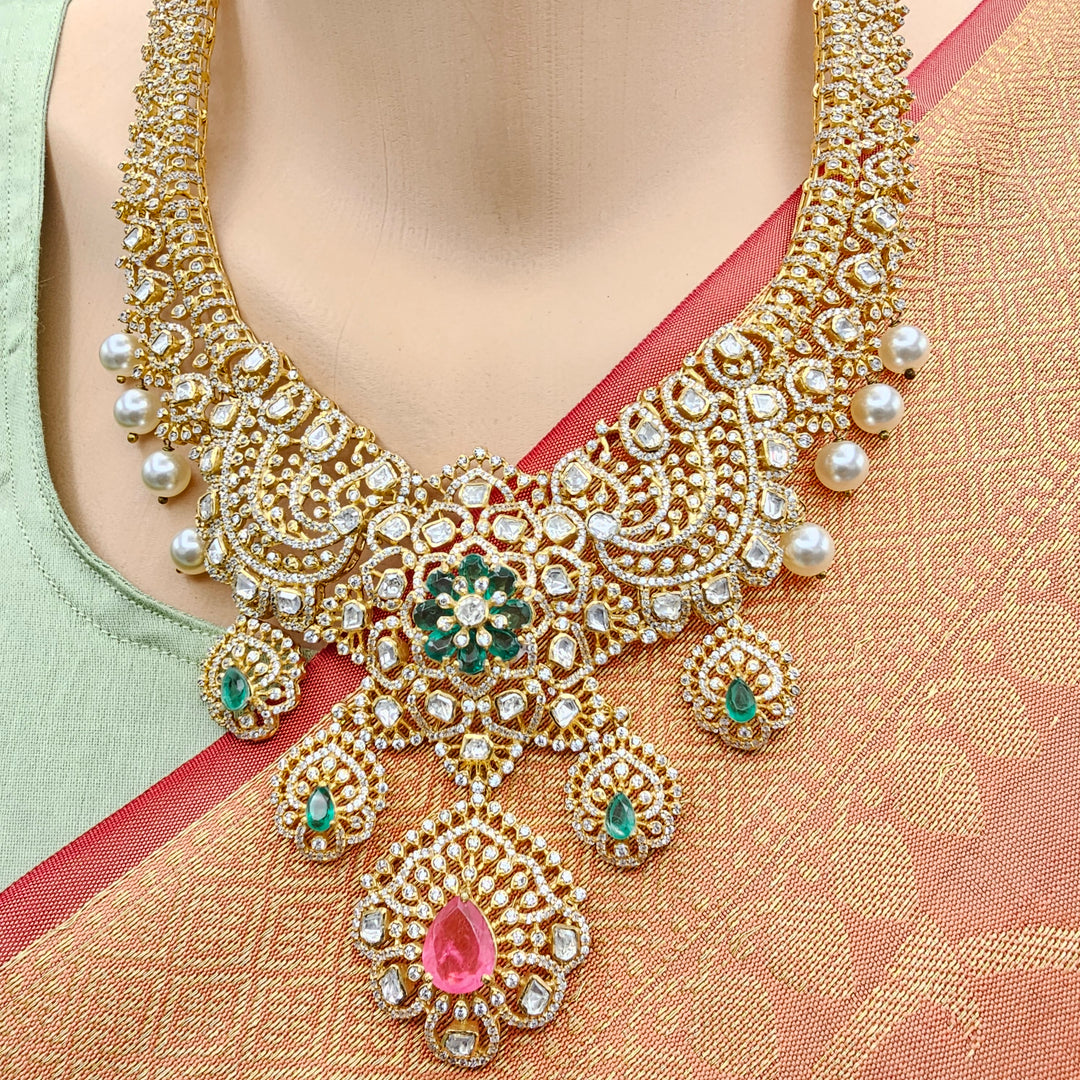 Polki Necklace Set