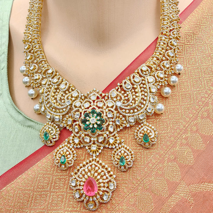 Polki Necklace Set