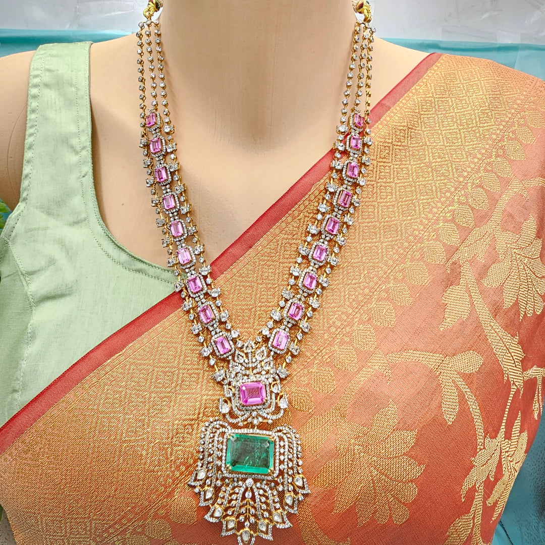 Pink Sapphire Necklace