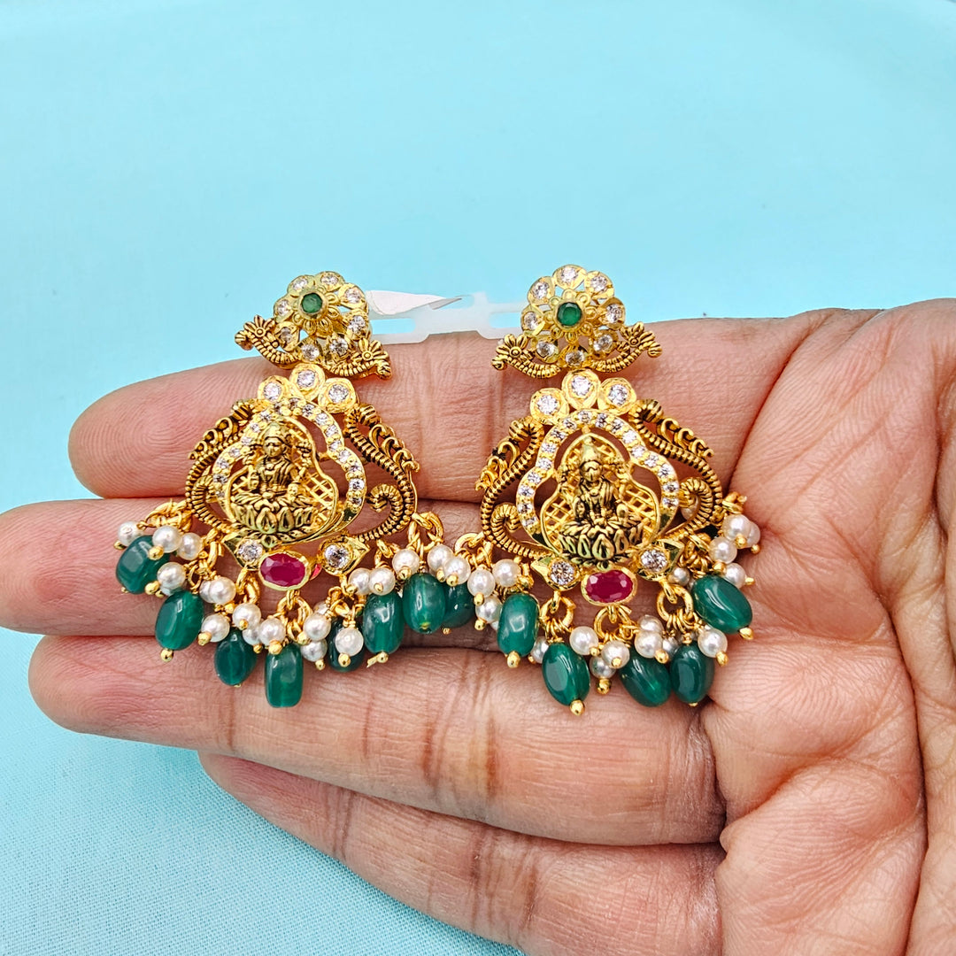 Peacock Bridal Necklace Set