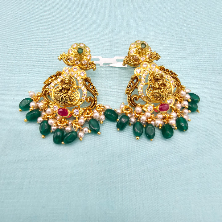 Peacock Bridal Necklace Set