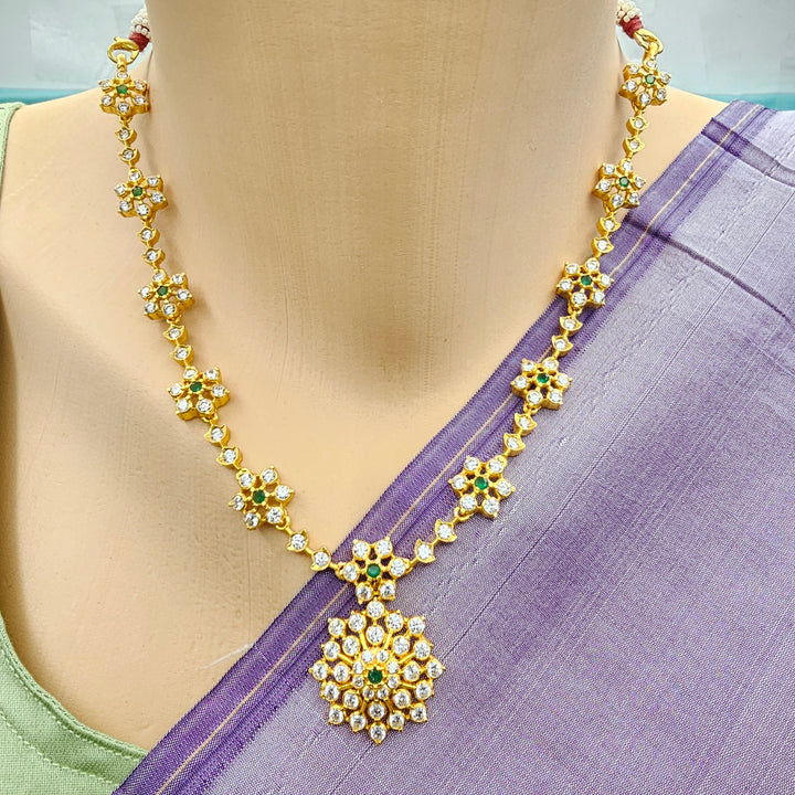 Short CZs Necklace Set