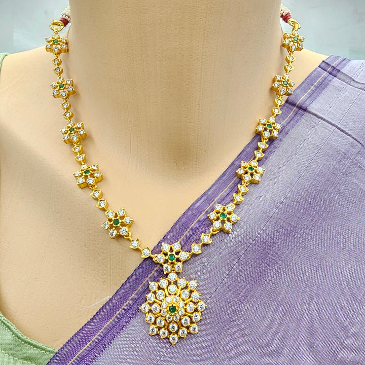 Short CZs Necklace Set