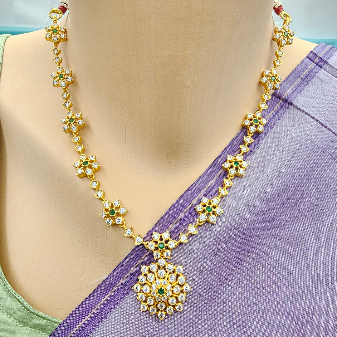 Short CZs Necklace Set
