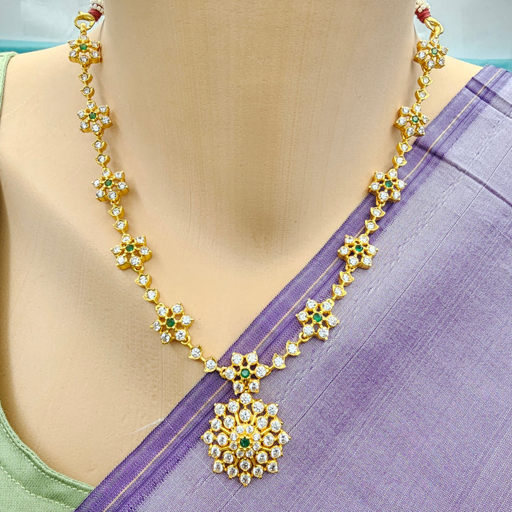 Short CZs Necklace Set