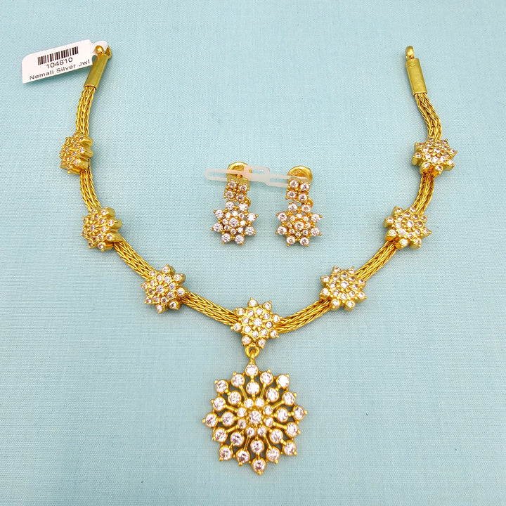 Short CZs Necklace Set