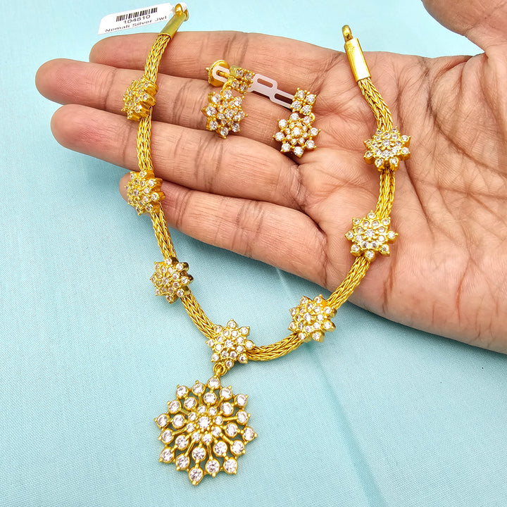 Short CZs Necklace Set