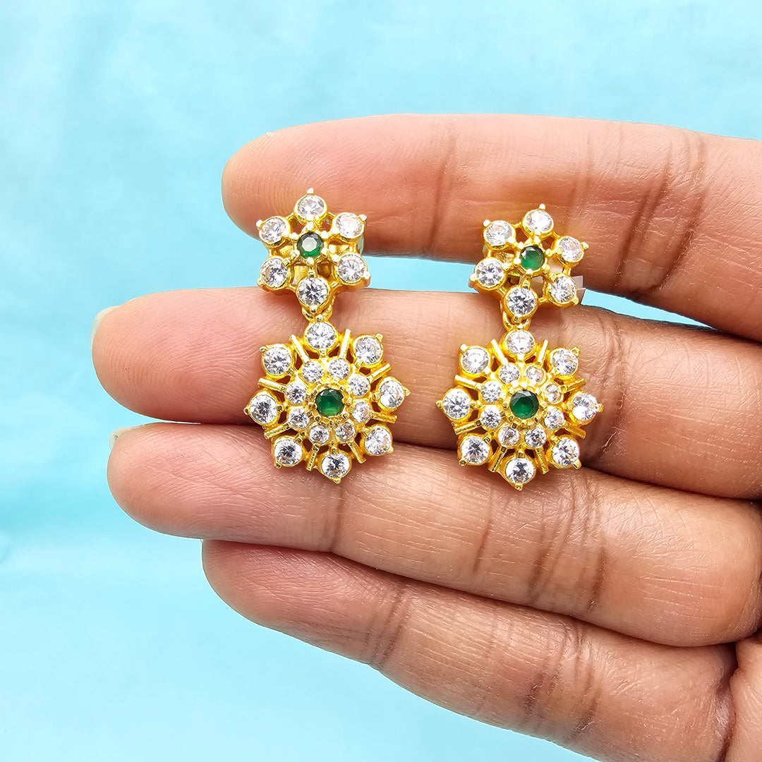 Short CZs Necklace Set