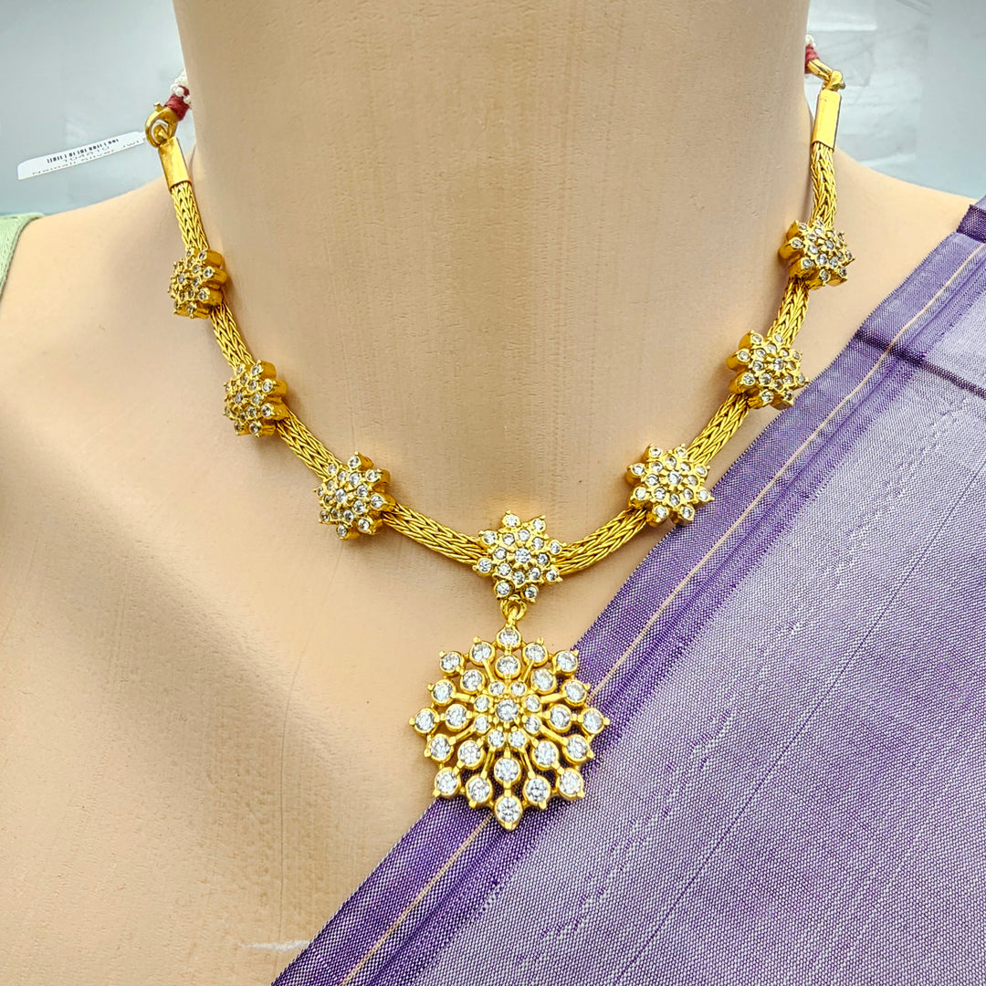 Short CZs Necklace Set