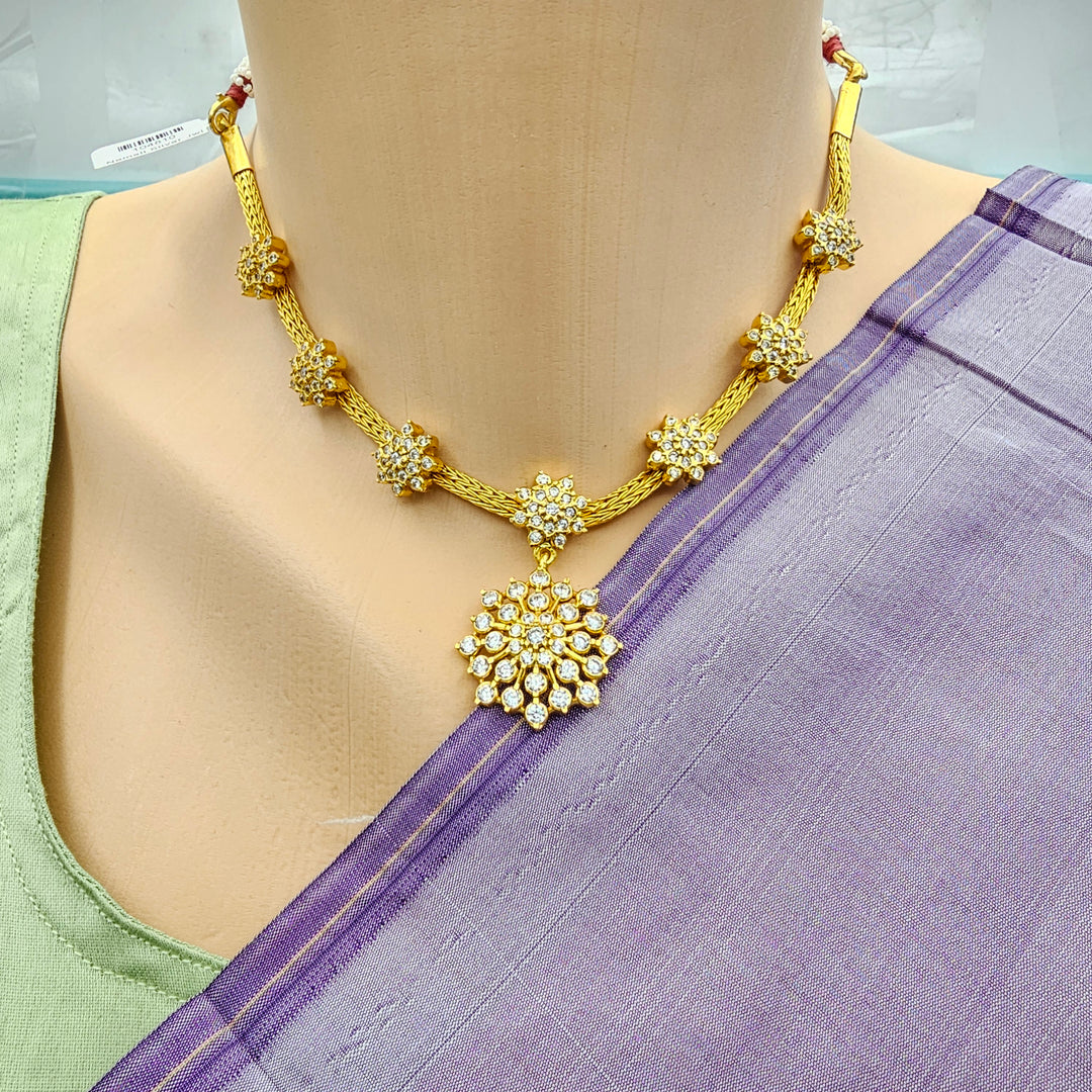 Short CZs Necklace Set