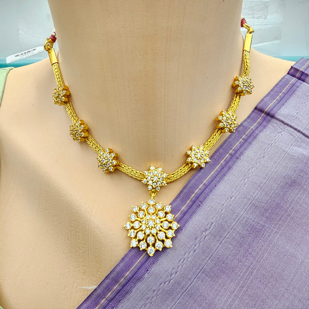 Short CZs Necklace Set