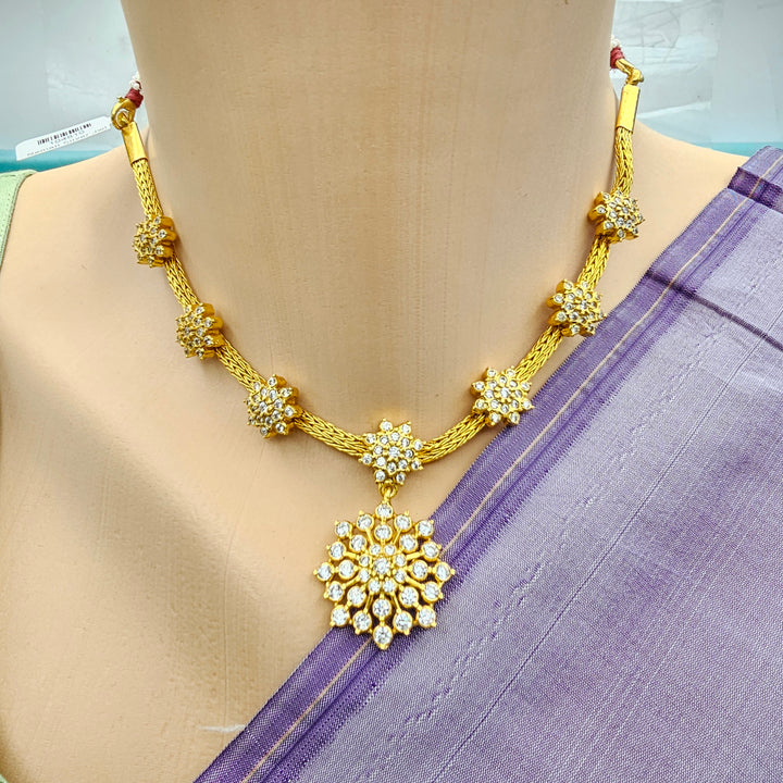 Short CZs Necklace Set