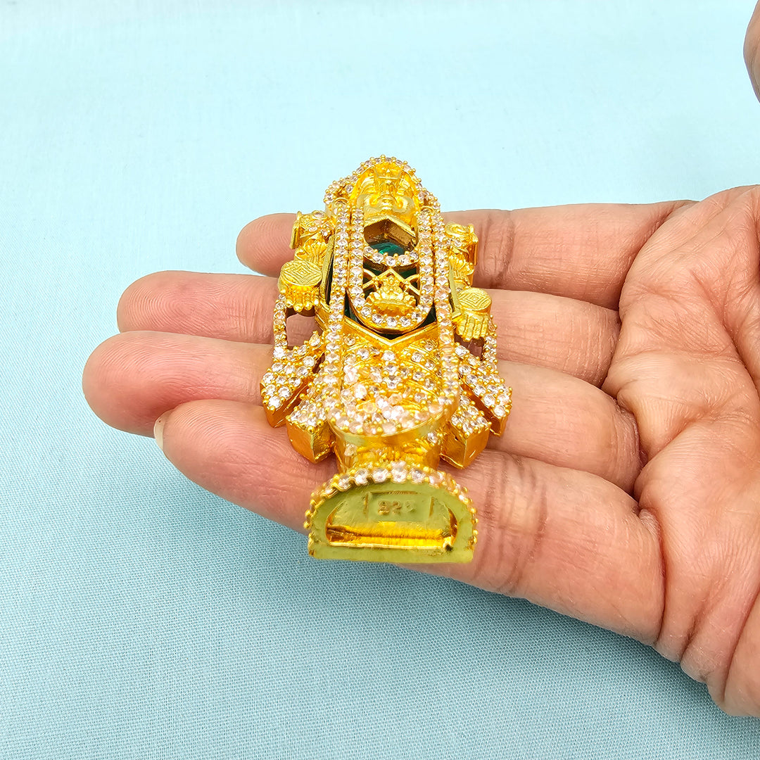 Silver Venkateshwara Swami Pendant