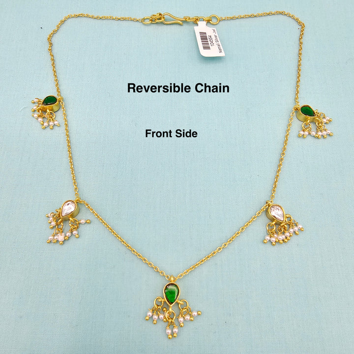 Reversible Kundan Necklace