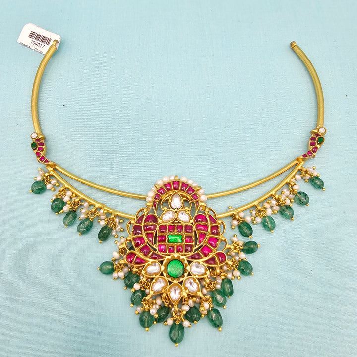 92.5 Silver Kundan Hasli