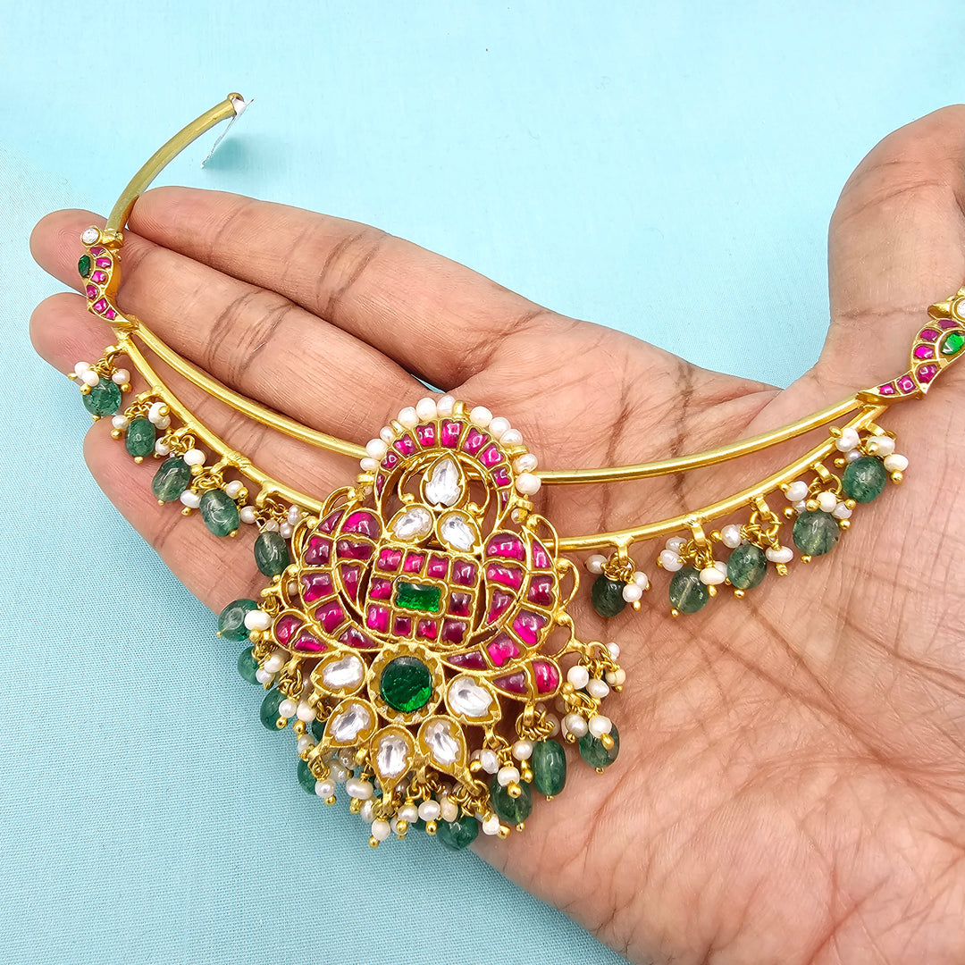 92.5 Silver Kundan Hasli