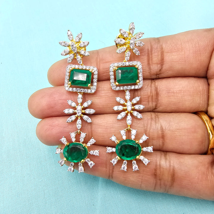 Emerald Diamond Necklace