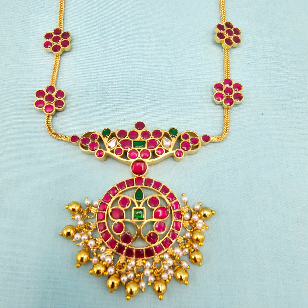 Short Jadau Kundan Necklace