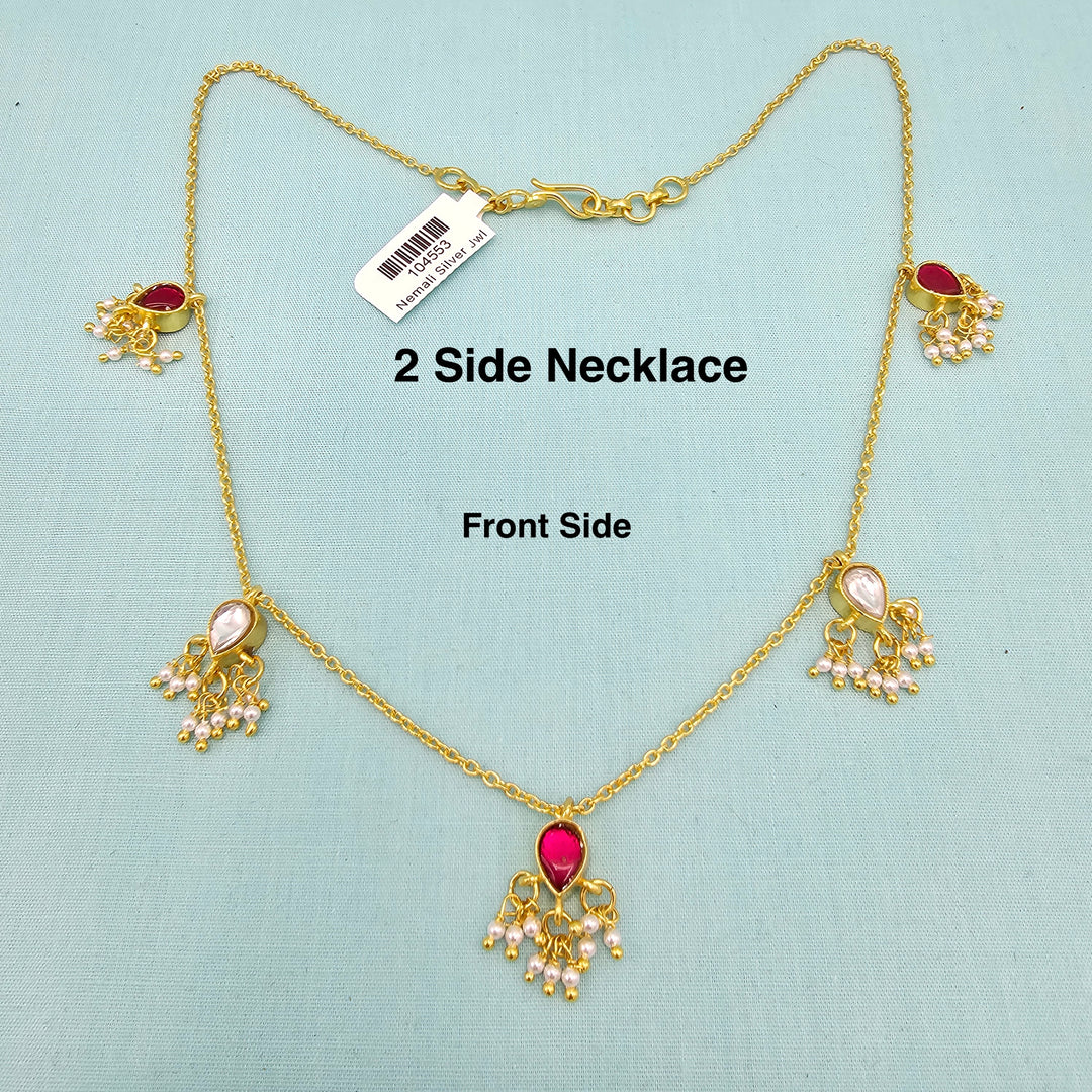 Reversible Kundan Necklace