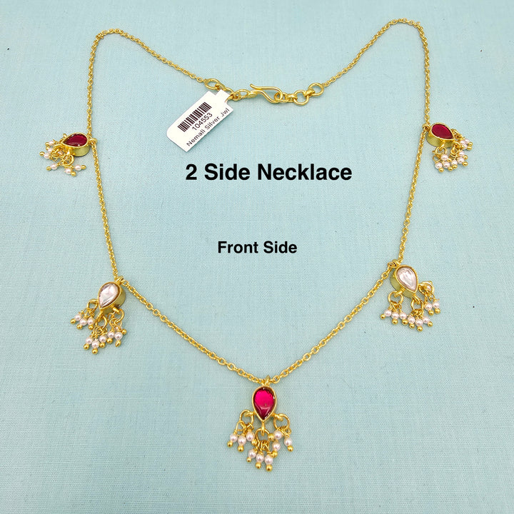 Reversible Kundan Necklace