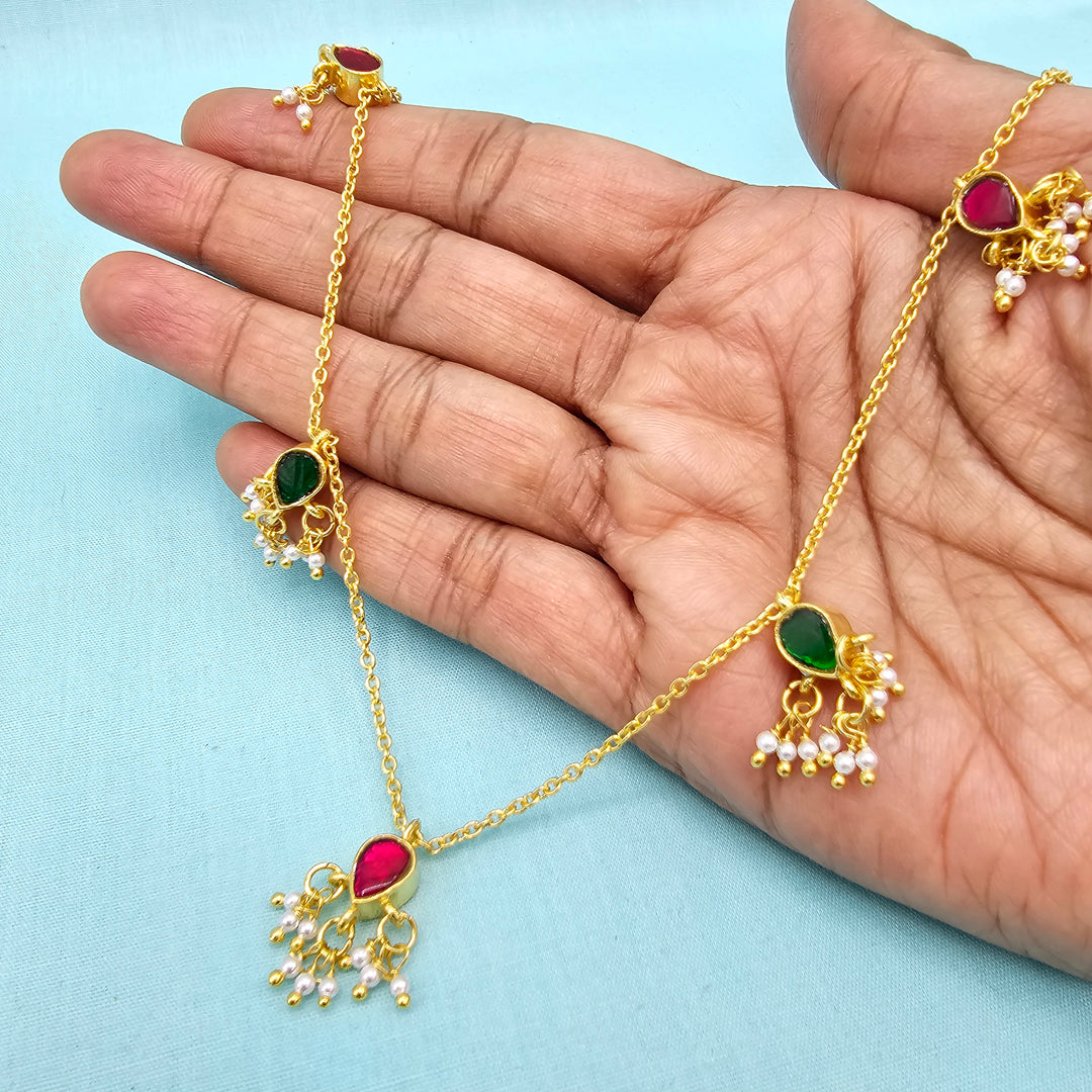 Reversible Kundan Necklace