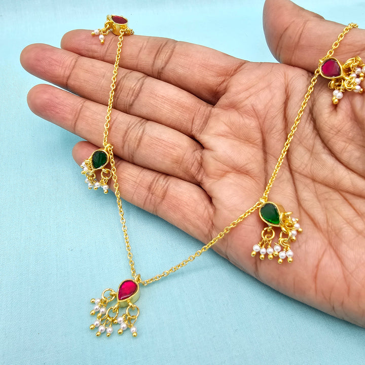 Reversible Kundan Necklace